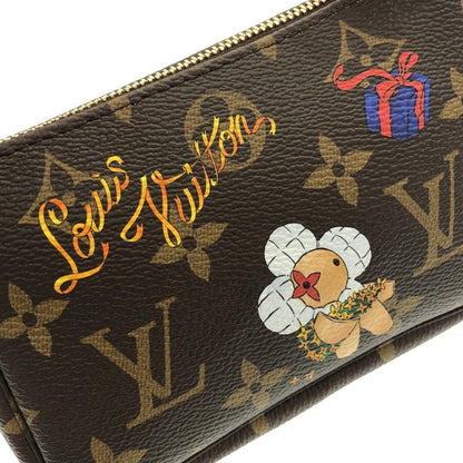 Louis Vuitton Monogram Mini Pochette Pouch — view 5