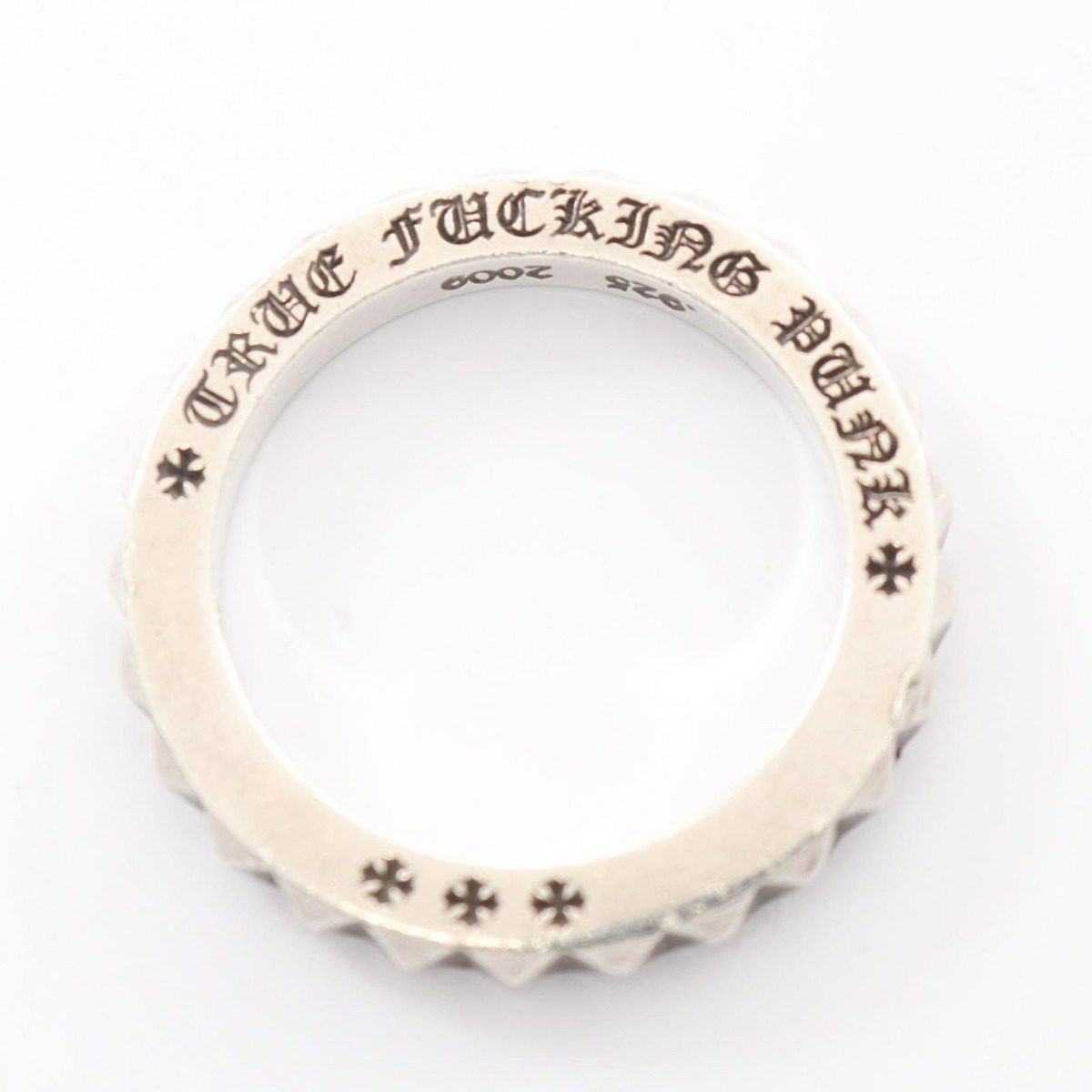 Chrome Hearts Ring Tfp Pnk Big True Fuckin Punk — view 7