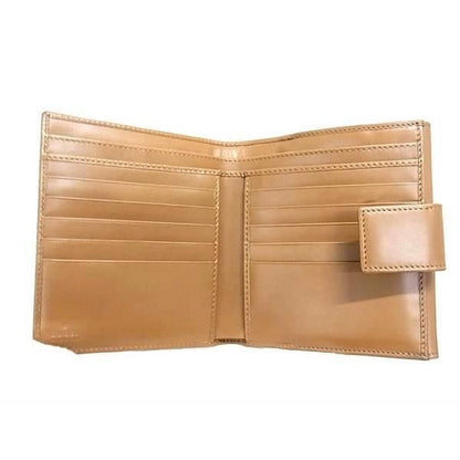 Gucci 035 2149 2238 GG Marmont Leather Bifold Wallet Brown — view 3