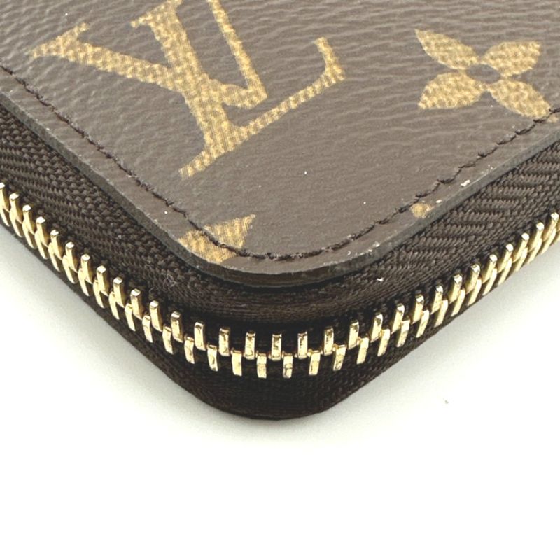 Louis Vuitton M41894 Monogram Zipper Long Wallet Zippy Wallet Long Wallet Louis