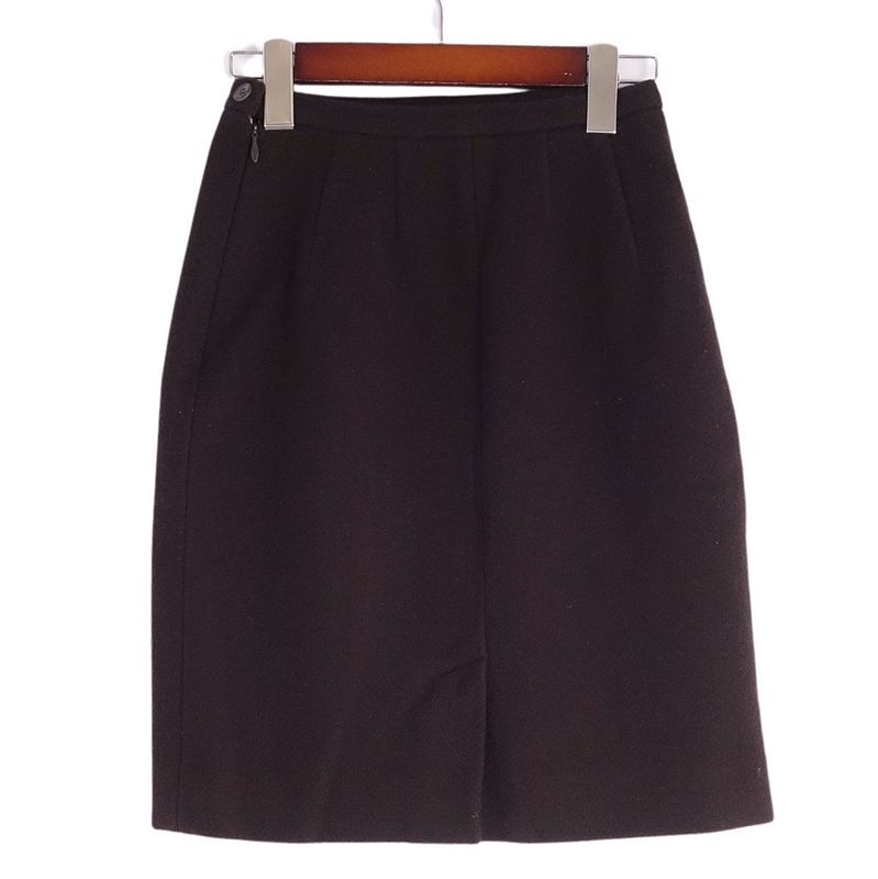 Prada Skirt Tight Skirt Short Length None Wool Cashmere Bottoms Women's 40 (M