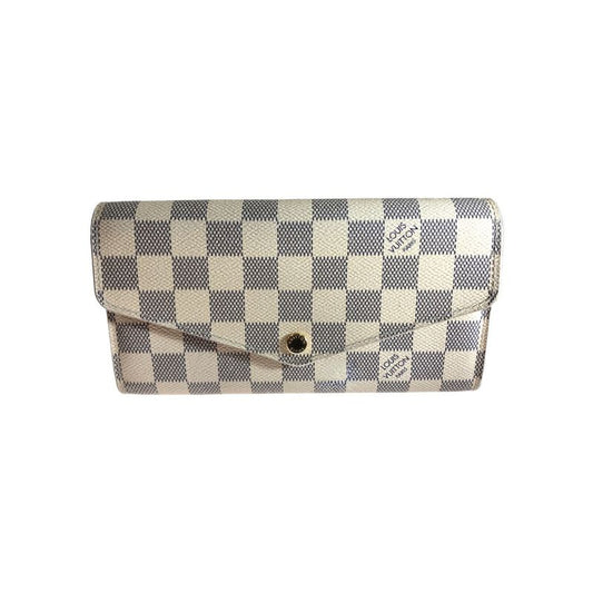 Louis Vuitton Damier Azure Portefeuille Sarah Long Wallet N63208