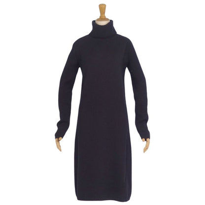 Hermes Dress Knit Turtleneck Wool Cashmere