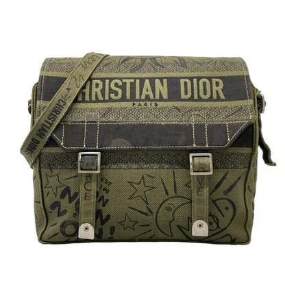 Dior Shoulder Bag Camp Khaki Black
