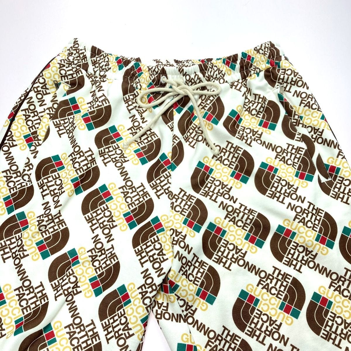 The North Face×Gucci Pants Jogger Pants 651331 Xjdce Beige Size M Ladies Box