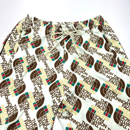 The North Face×Gucci Pants Jogger Pants 651331 Xjdce Beige Size M Ladies Box