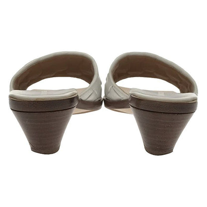 Bottega Veneta Intrecciato Square Toe Leather Sandals