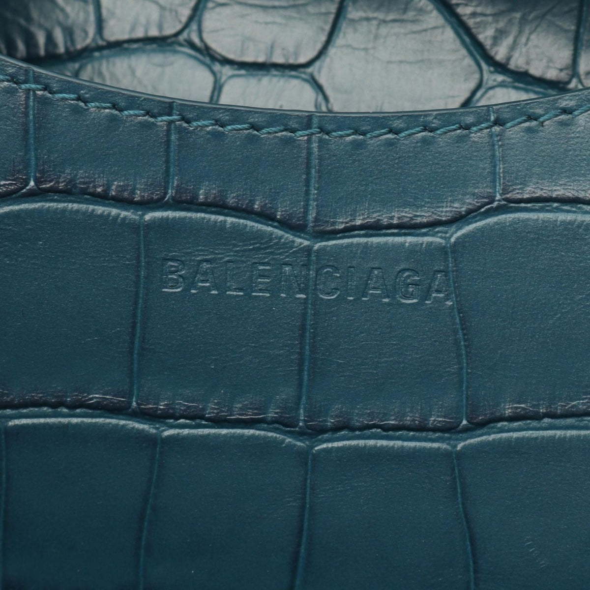 Balenciaga Handbag Neo Classic City Small Blue Green Leather Class Ic — view 4