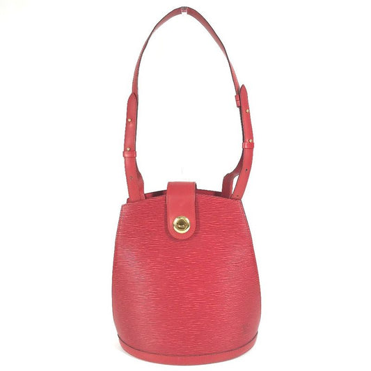 Louis Vuitton Shoulder Bag Cluny M52257 Epi Leather Castilian Red
