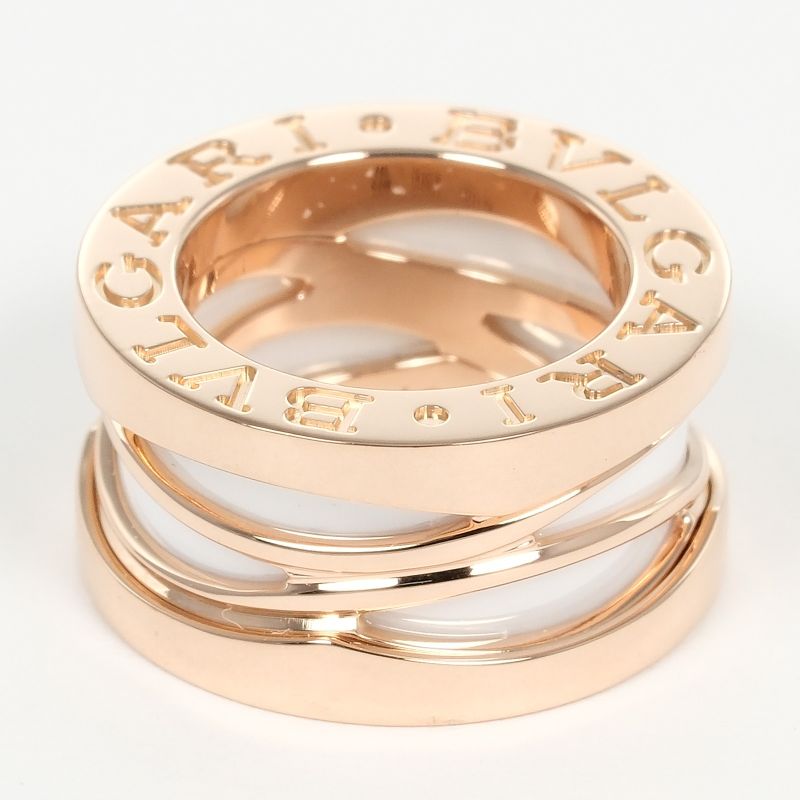 Bvlgari Bulgari Bzero1 Design Legend Bzero1 18K Pink Gold And Ceramic Ladies