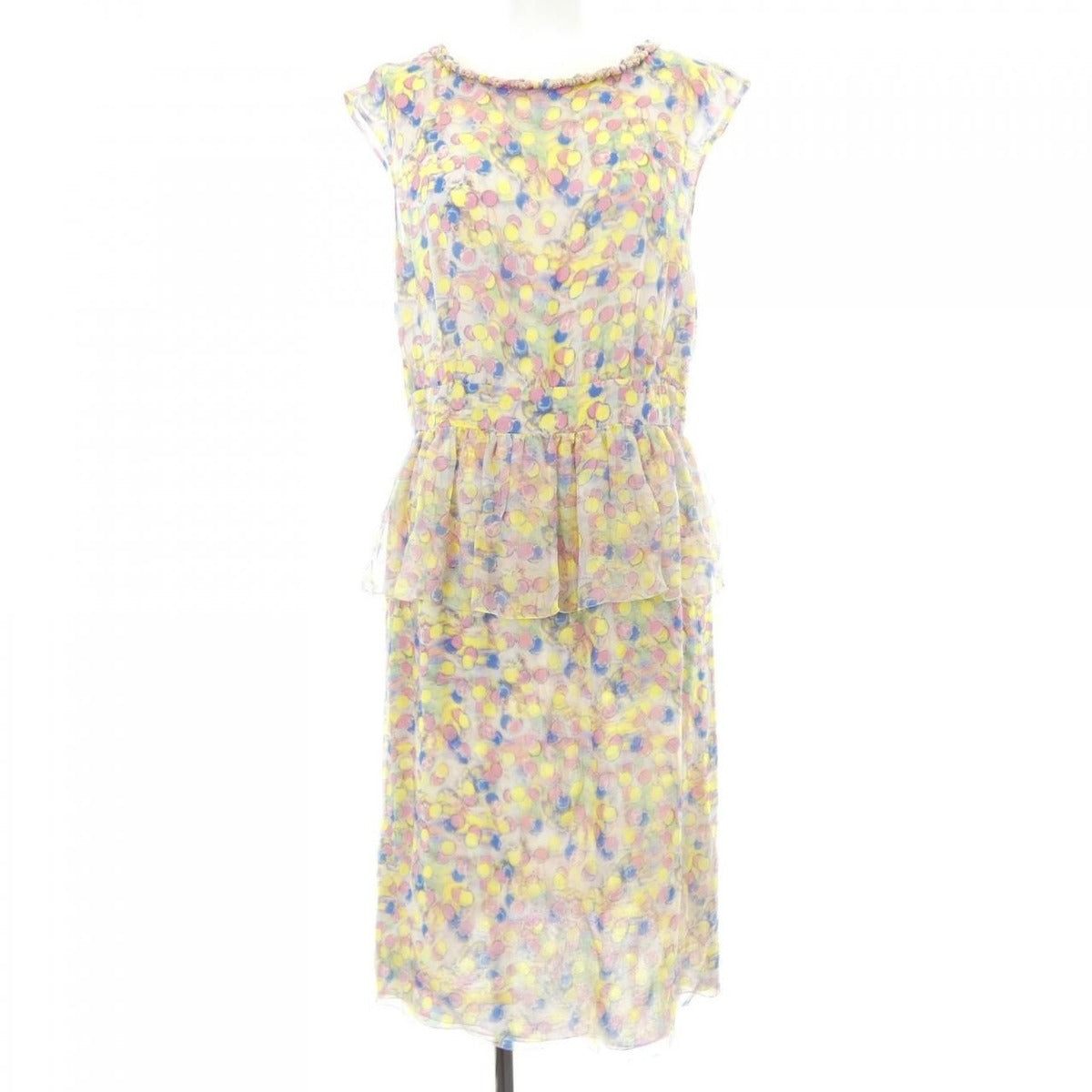 Chanel Dress Silk Blue