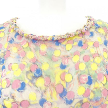 Chanel Dress Silk Blue — view 5