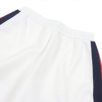 Gucci Neoprene Logo Web Stripe Shorts Track Pants White — view 4