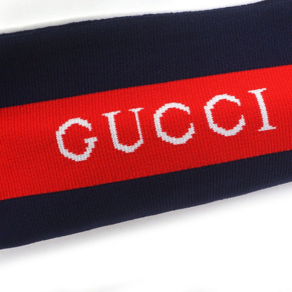 Gucci Neoprene Logo Web Stripe Shorts Track Pants White — view 5