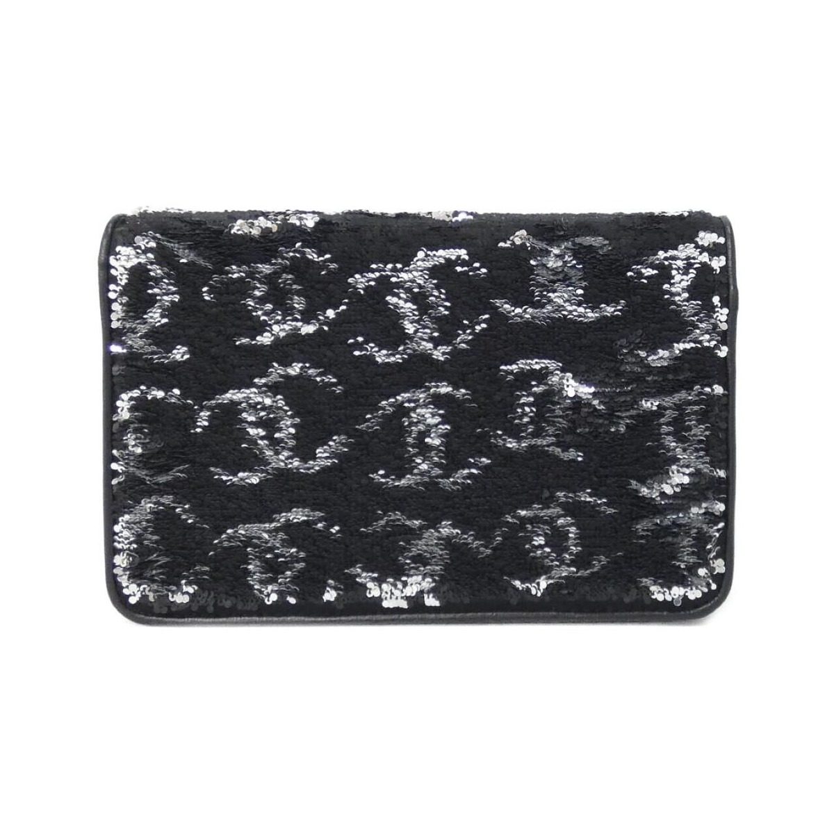 Chanel Chain Wallet Silver — view 2