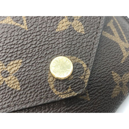 Louis Vuitton Monogram Portefeuille Victorine Trifold Wallet — view 7