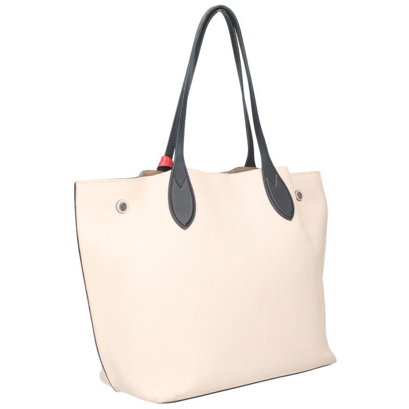 Louis Vuitton M55237 Lock Me Go Logo Calf Leather Tote Bag Women