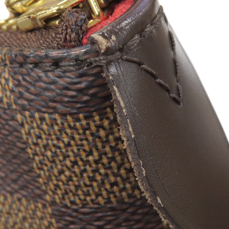 Louis Vuitton Tote Bag Totally PM Damier Canvas Damier Ebene Gold Hardware