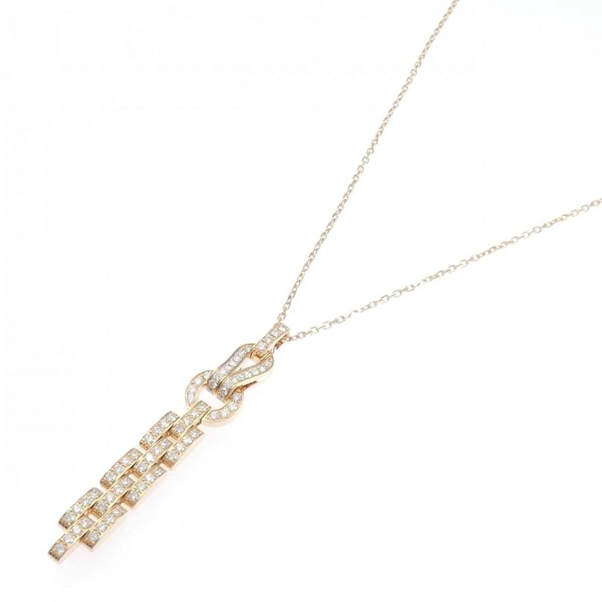 Cartier Agraph Necklace Pink — view 2