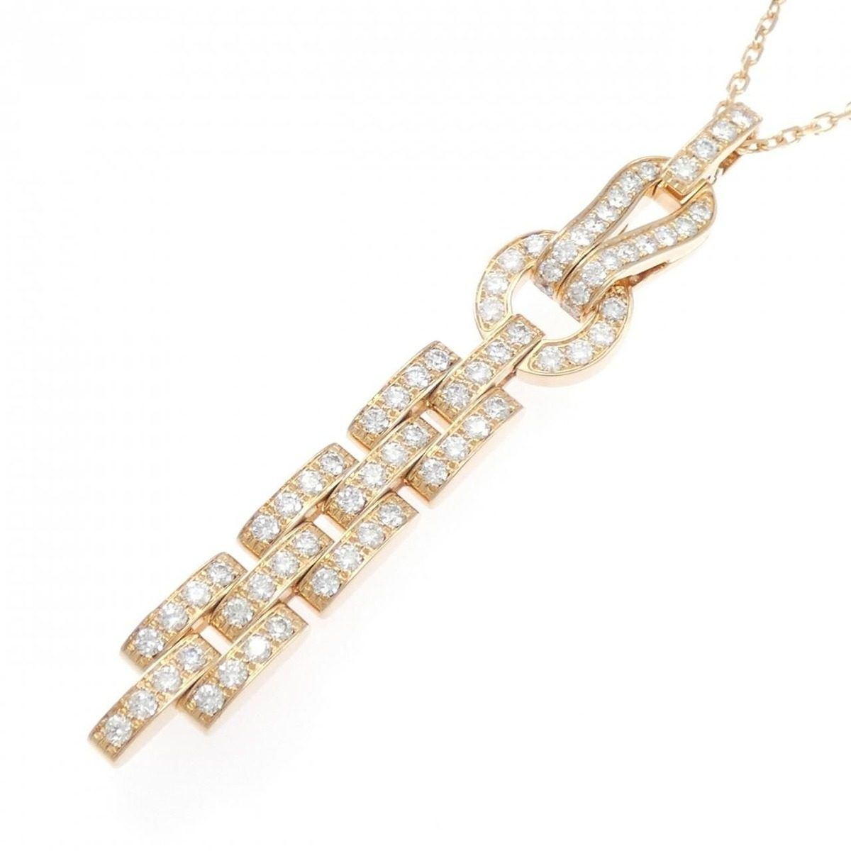 Cartier Agraph Necklace Pink — view 3