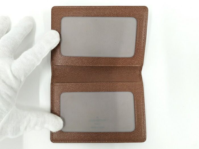 Louis Vuitton Porte 2 Carte Vertical Pass Case Monogram M60533