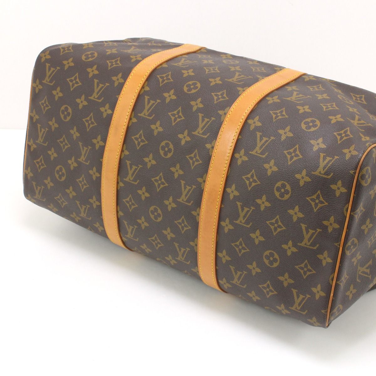 Louis Vuitton Monogram Keepall Bandouliere 45 Boston Bag