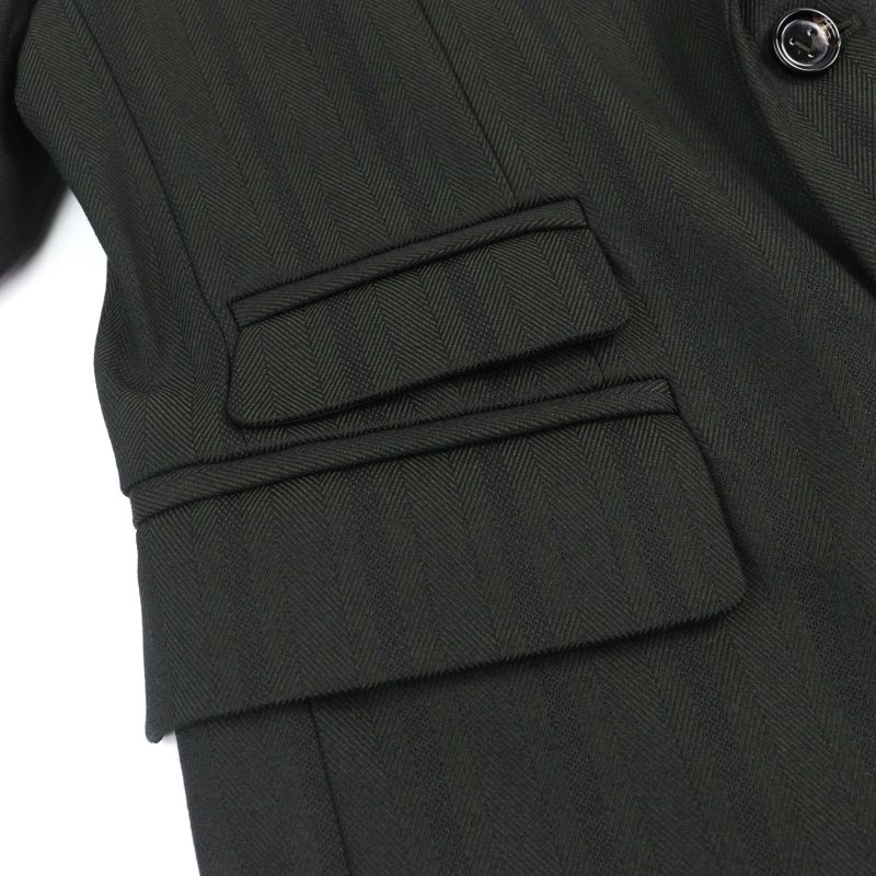 Bottega Veneta 2021 659592 Tech Herringbone Striped Jacket Logo