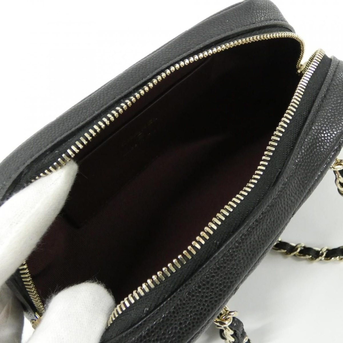 Chanel Chain Clutch Gold — view 7