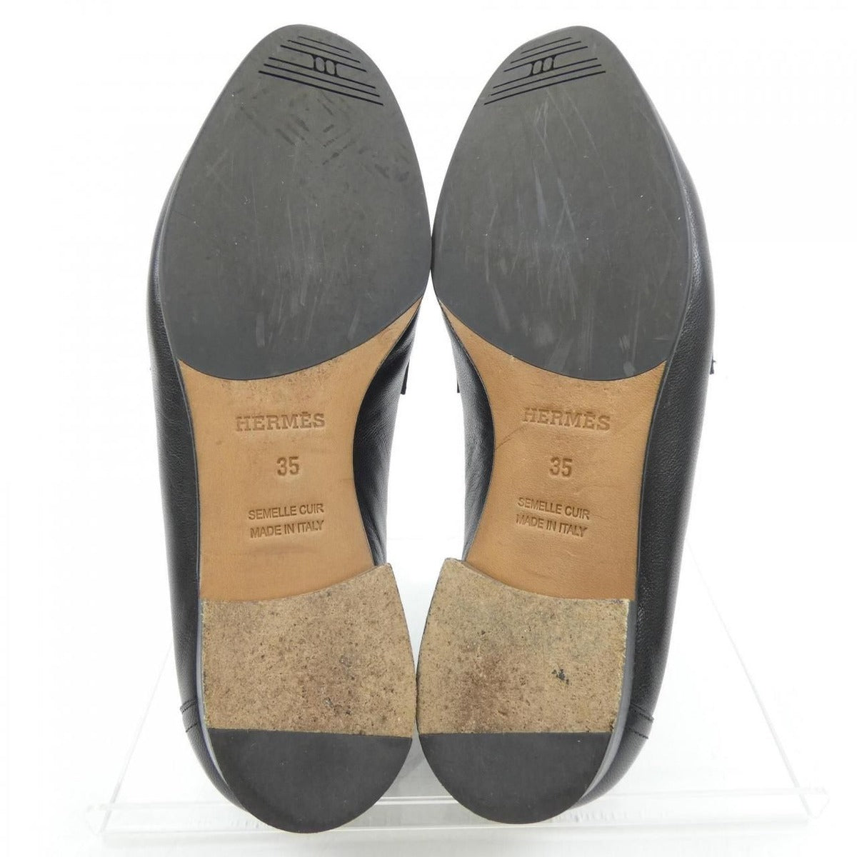 Hermes Royal Paris Buckle Shoes — view 4