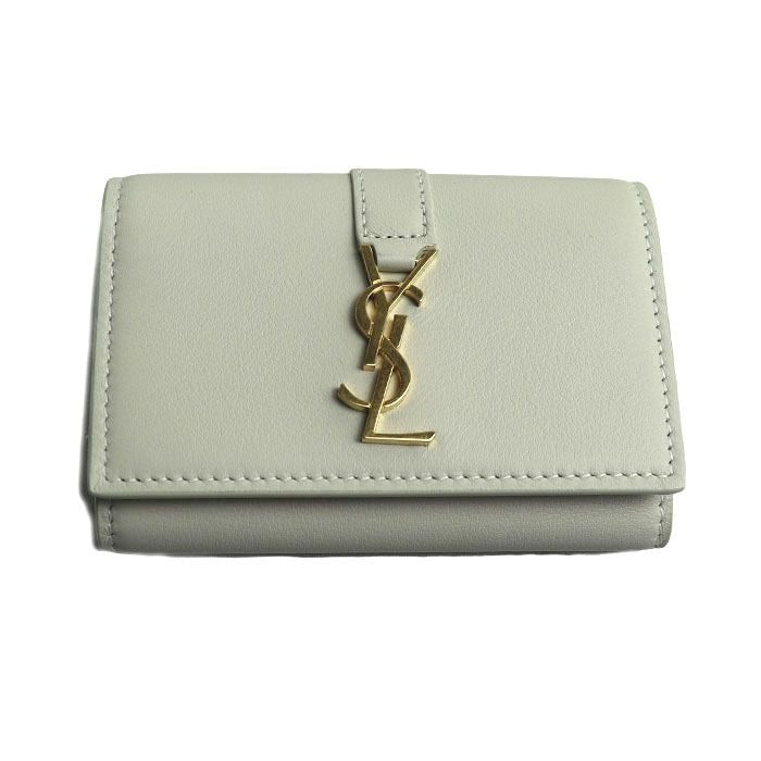 Saint Laurent Key Case YSL Line Ivory