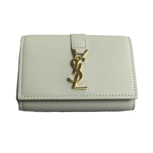 Saint Laurent Key Case YSL Line Ivory