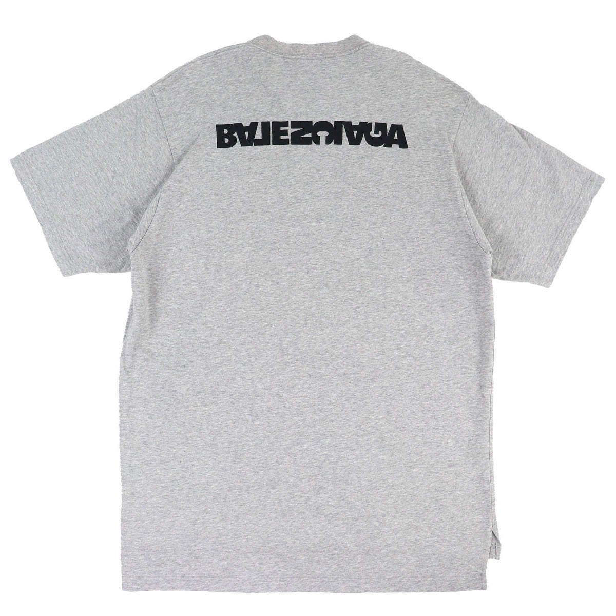 Balenciaga Made Cotton Turn Logo Crew Neck Short Sleeve Shirt — view 2