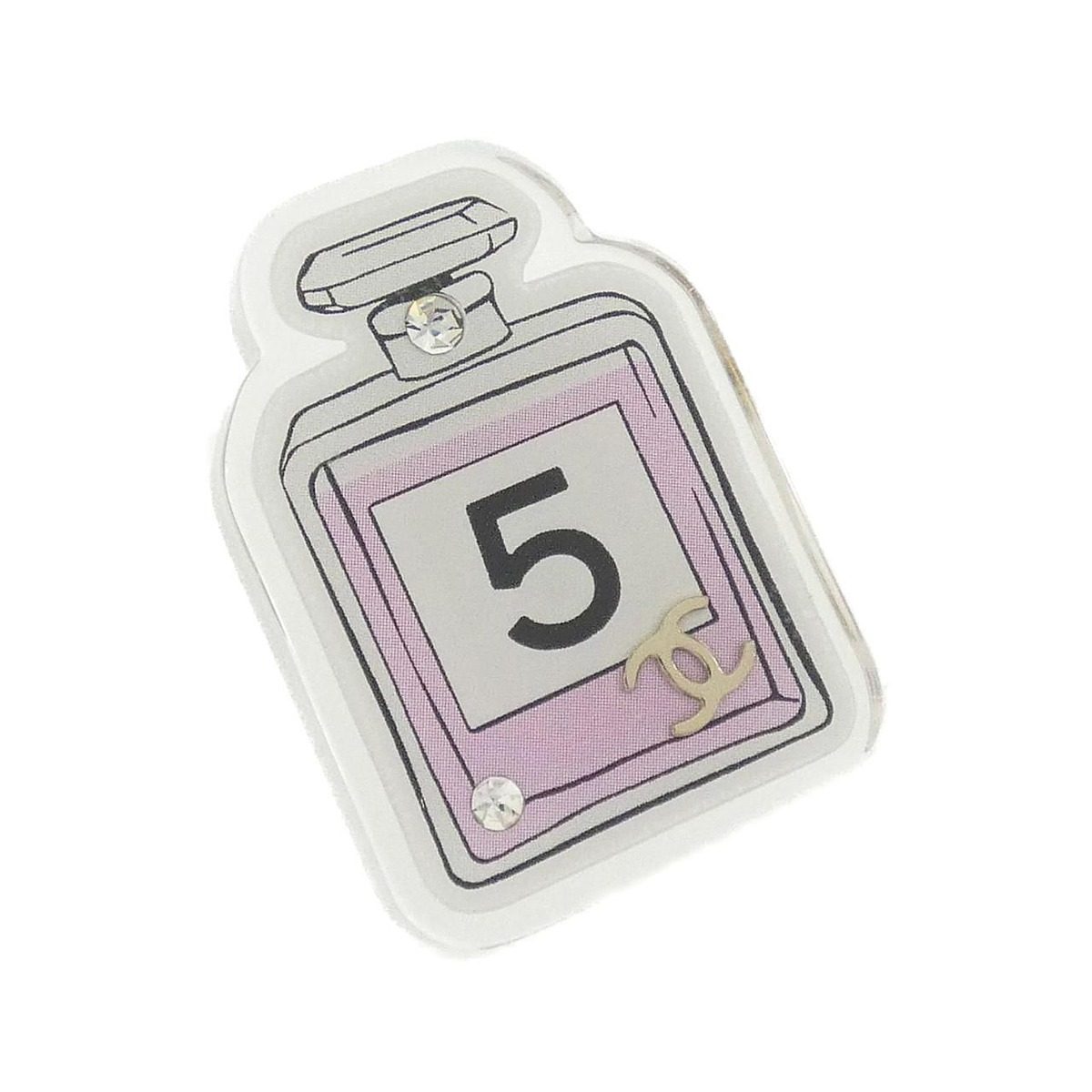 Chanel Pin Brooch Pink