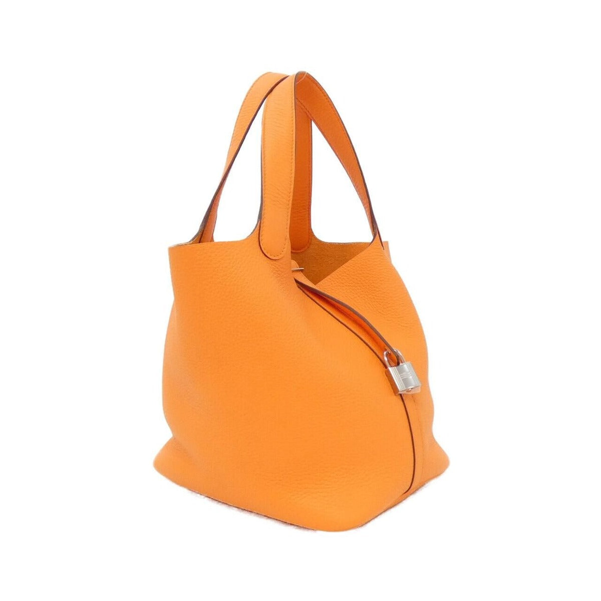 Hermes Picotin Lock MM Bag Orange Minium