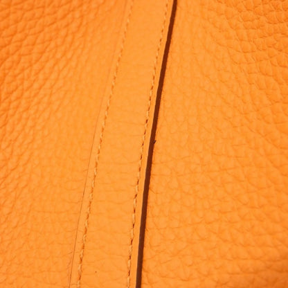 Hermes Picotin Lock MM Bag Orange Minium — view 4
