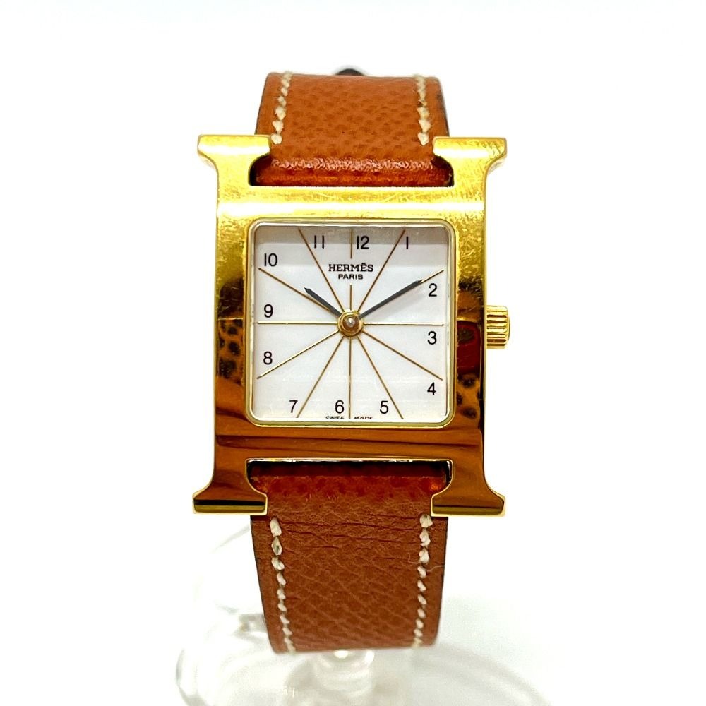 Hermes Watch SS Gold