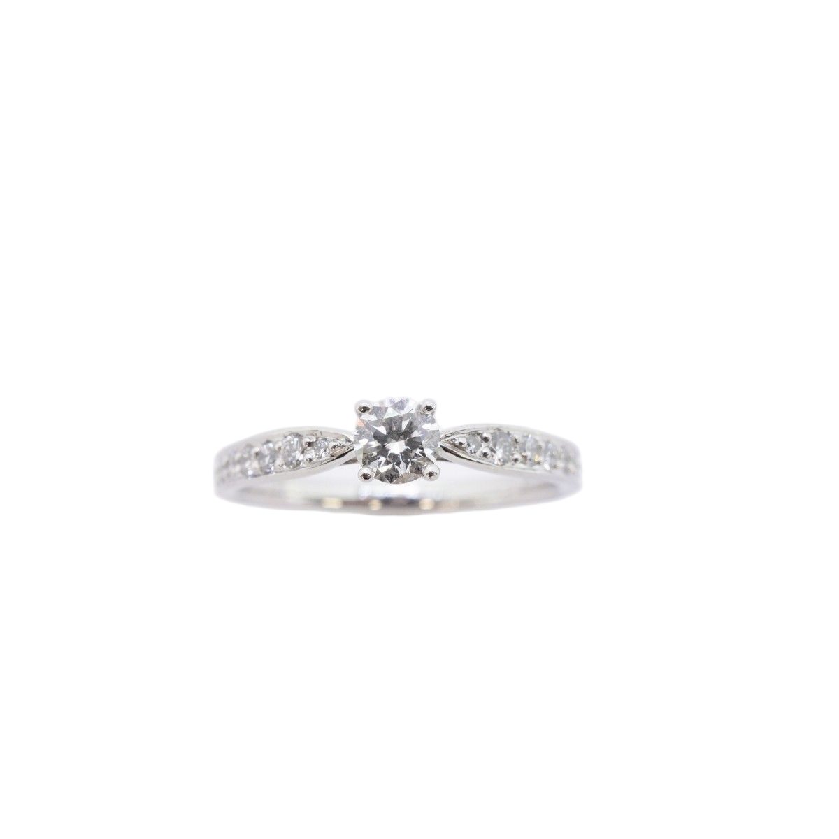 Tiffany & Co Ring Harmony Platinum Diamond — view 2