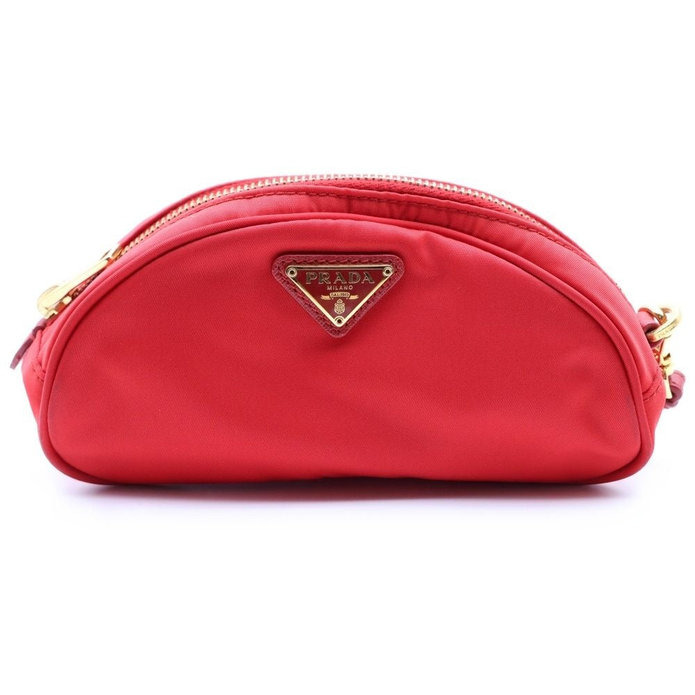Prada Tessuto Pouch Red
