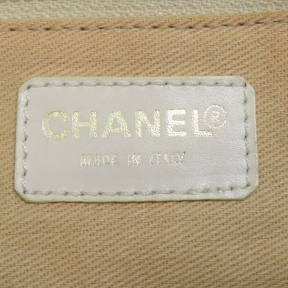 Chanel Coco Mark Gold Hardware Handbag Canvas Calf Women