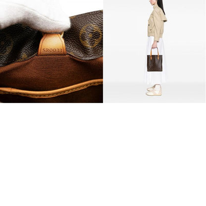 Louis Vuitton Monogram Vavin GM Shoulder Bag Tote Bag M51170 Brown PVC Leather