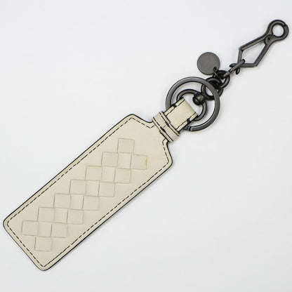 Bottega Veneta Key With Hook -ring Ivory- Leather Key Holder Accessories
