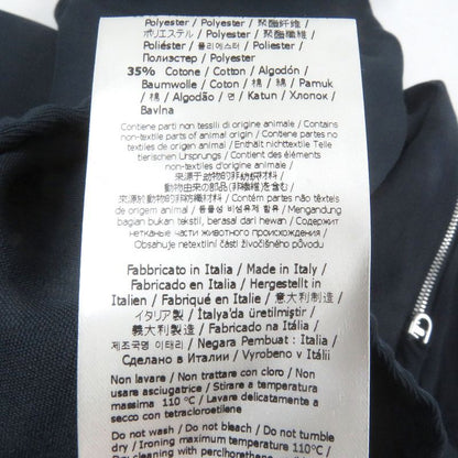 Fendi 2022 Fb0825 FF Logo Hardware Easy Pants Tapered Pants Navy 46 Made In