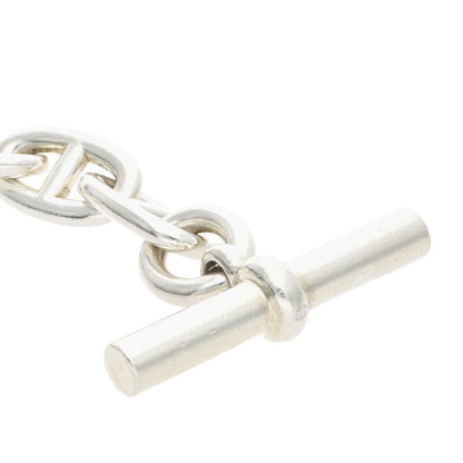 Hermes Chaine D'ancre TGM Chaine D'ancre TGM Silver Bracelet Men's 12link