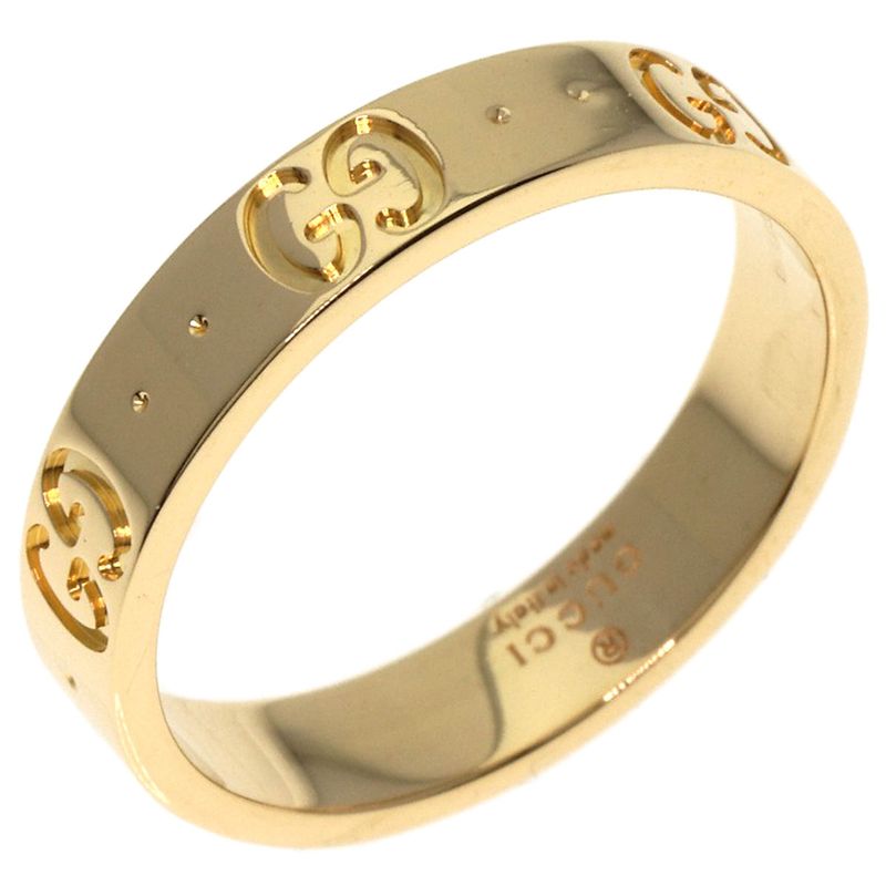 Gucci Icon #13 Ring - 18K Yellow Gold Ladies