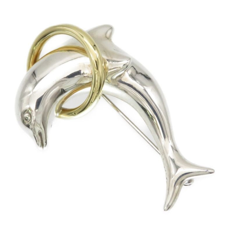Tiffany & Co Dolphin Brooch Si