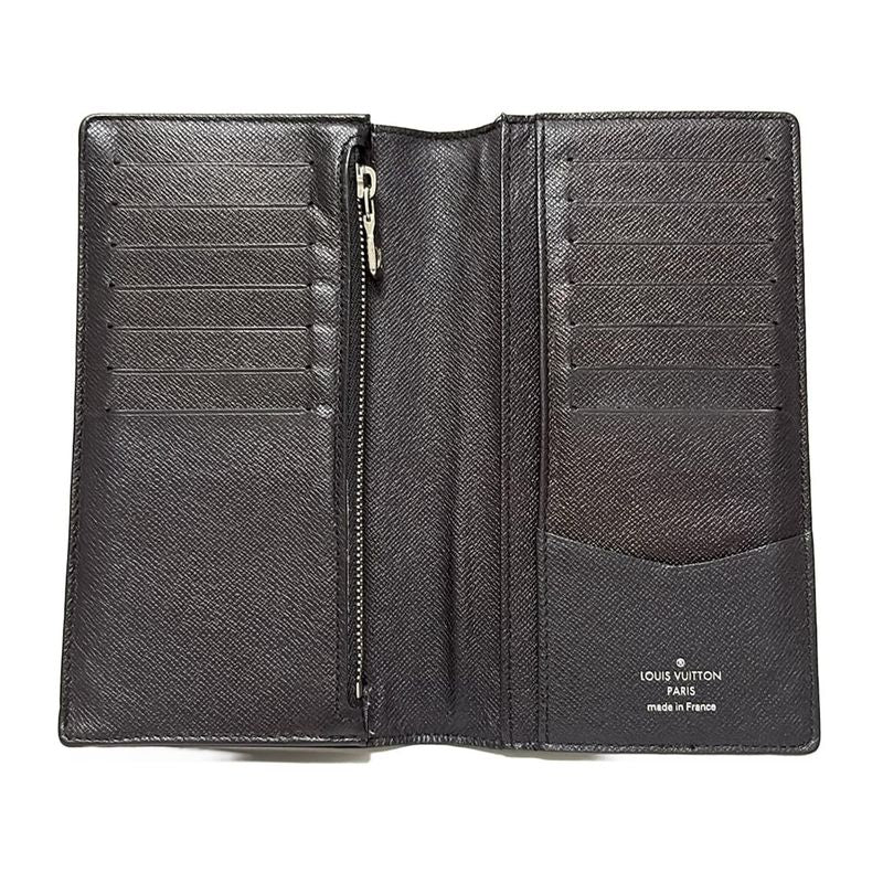 Louis Vuitton Damier Graphite Portefeuille Columbus Long Wallet N63116 Damier