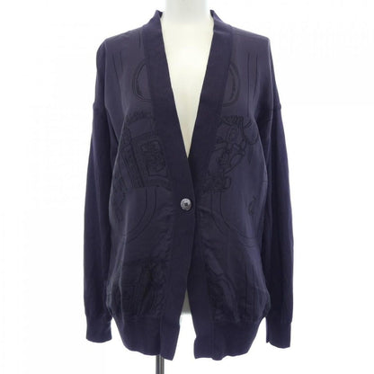 Hermes Twill Lane Cardigan