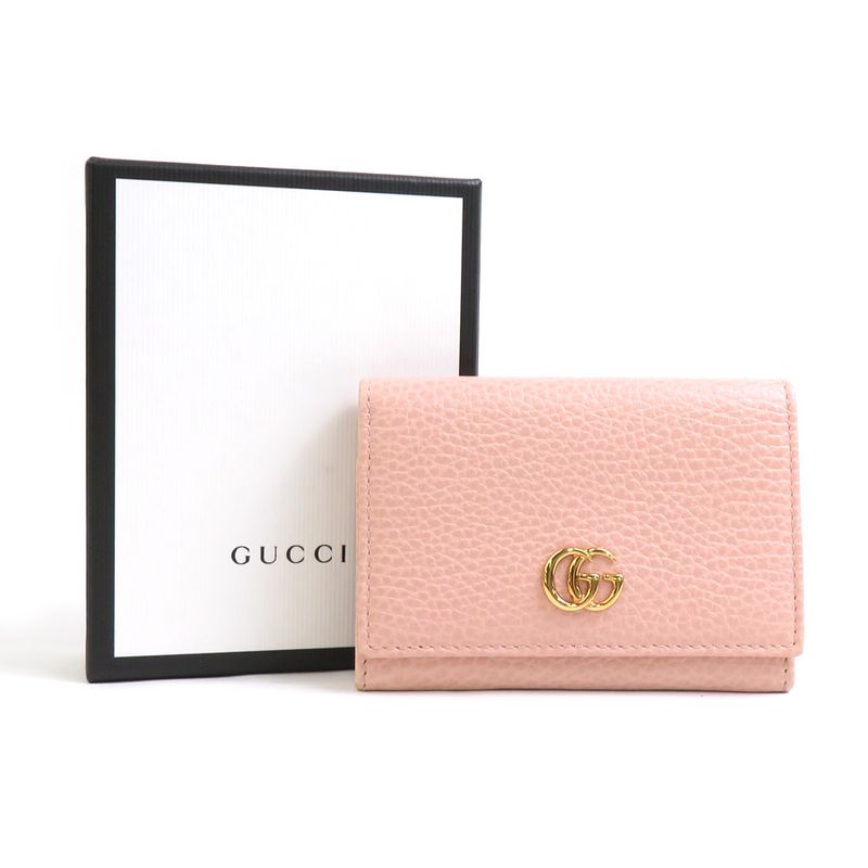Gucci Business Card Holder Card Case 474748