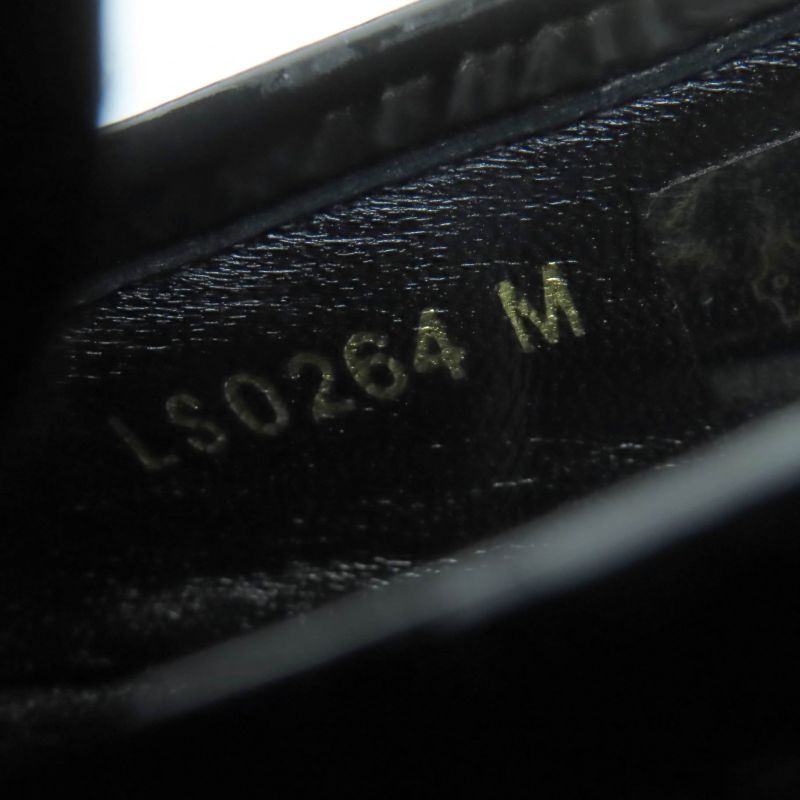 Louis Vuitton Soho Line Patent Leather Loafer Black 35.5 With Box And Storage