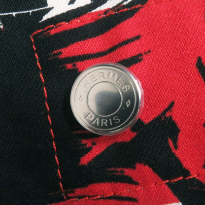 Hermes 23SS 3e0551d1 Wild Print Denim Dress Sleeveless Dress Multi 34 With